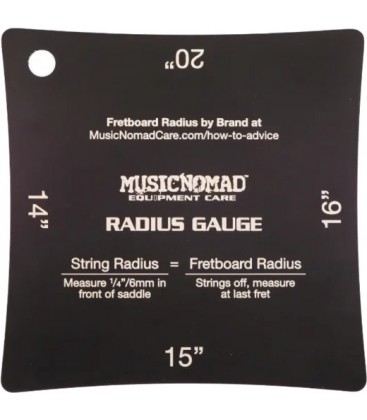 SET DE CALIBRADORES DE RADIO PARA GUITARRA Y BAJO MUSICNOMAD MN603