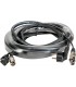 CABLE DE AUDIO Y CORRIENTE DE 10 METROS QFLASH KHYB10