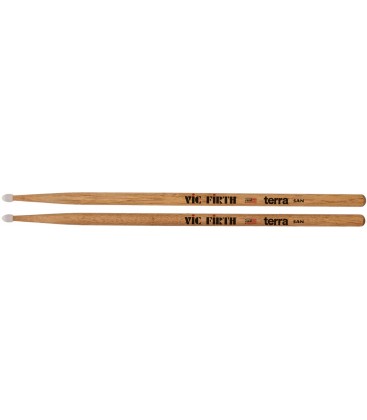 BAQUETAS CON PUNTA DE NYLON VIC FIRTH AMERICAN CLASSIC TERRA 5ATN