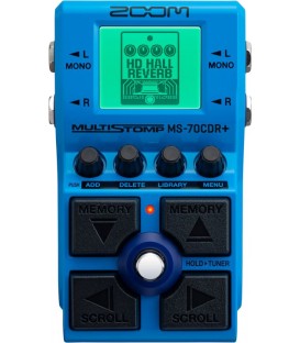 PEDAL MULTIEFECTOS DE MODULACION ZOOM MS-70CDR+