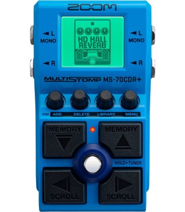 PEDAL MULTIEFECTOS DE MODULACION ZOOM MS-70CDR+