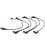 CABLE DAISY-CHAIN CON 6 SALIDAS EBS DC-6/90F