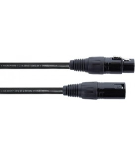 CABLE XLR DE 3 M PARA MICROFONO CORDIAL EM 3 FM