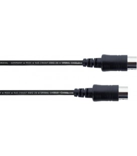 CABLE MIDI DE 50 CM CORDIAL ED 0.5 AA