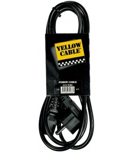CABLE DE CORRIENTE DE 2 M YELLOW CABLE ECO PCB5