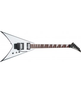 GUITARRA ELECTRICA JACKSON JS32 KING V WHITE WITH BLACK BEVELS