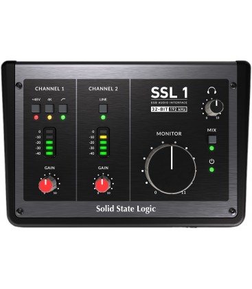 INTERFAZ DE AUDIO USB-C SOLID STATE LOGIC SSL 1