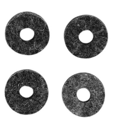PACK DE 4 FIELTROS CORTOS PARA PLATILLOS GIBRALTAR SC-CFS/4