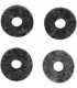 PACK DE 4 FIELTROS CORTOS PARA PLATILLOS GIBRALTAR SC-CFS/4
