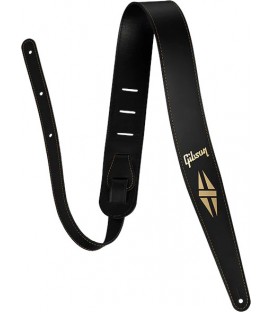 CORREA DE CUERO GIBSON THE SPLIT-DIAMOND BLACK