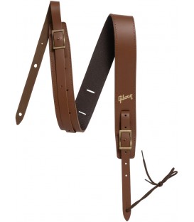 CORREA DE CUERO CURTIDO GIBSON THE TROUBADOUR BROWN