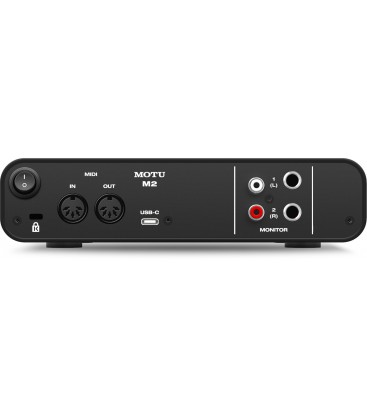 INTERFAZ DE AUDIO MOTU M2