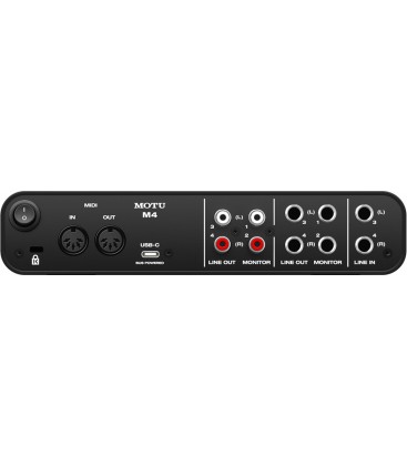 INTERFAZ DE AUDIO USB-C MOTU M4