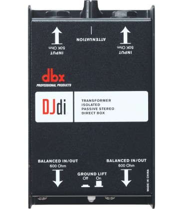CAJA DE INYECCION PASIVA DE 2 CANALES DBX DJDI