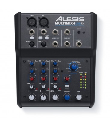 MULTIMIX 4 USB FX MEZCLADOR ALESIS