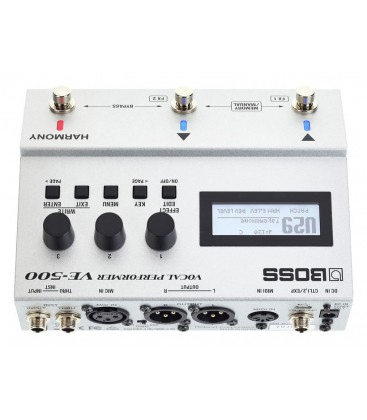 PROCESADOR MULTIEFECTOS BOSS VE-500 VOCAL PERFORMER