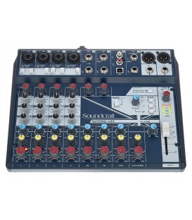 MESA DE SONIDO SOUNDCRAFT NOTEPAD-12FX