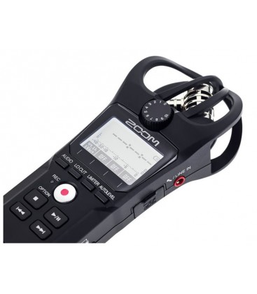 ZOOM GRABADORA H1N BK