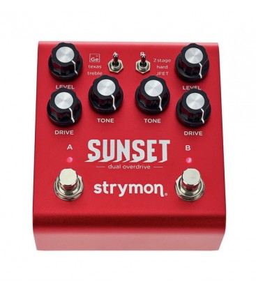 PEDAL DE OVERDRIVE DUAL STRYMON SUNSET