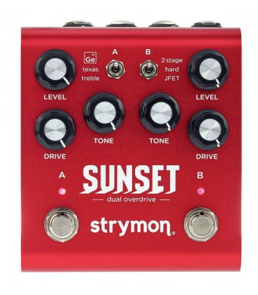 PEDAL DE OVERDRIVE DUAL STRYMON SUNSET
