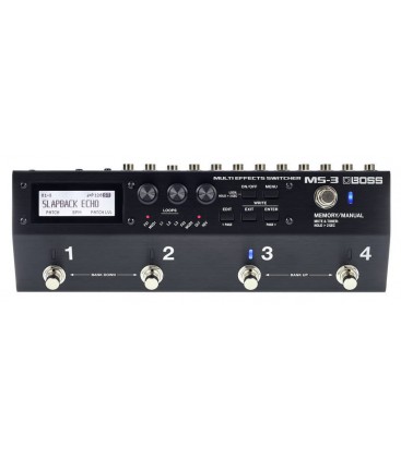 PEDALERA MULTIEFECTOS BOSS MS-3