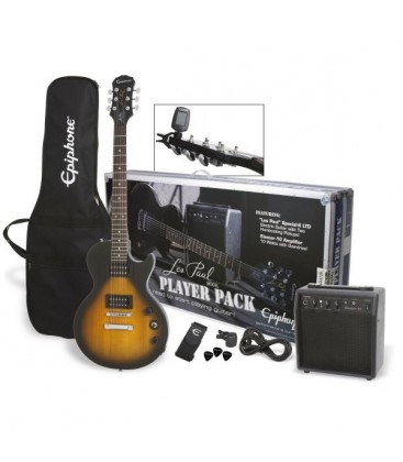 PACK DE GUITARRA ELECTRICA EPIPHONE LES PAUL PLAYER VS