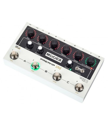 PREAMPLIFICADOR DE GUITARRA MOOER PREAMP LIVE