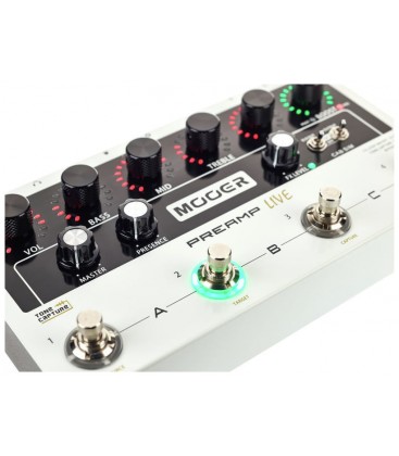 PREAMPLIFICADOR DE GUITARRA MOOER PREAMP LIVE