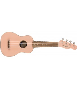 UKELELE SOPRANO FENDER VENICE SHELL PINK