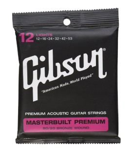 CUERDAS 012 PARA GUITARRA ACUSTICA GIBSON SAG-BRS12